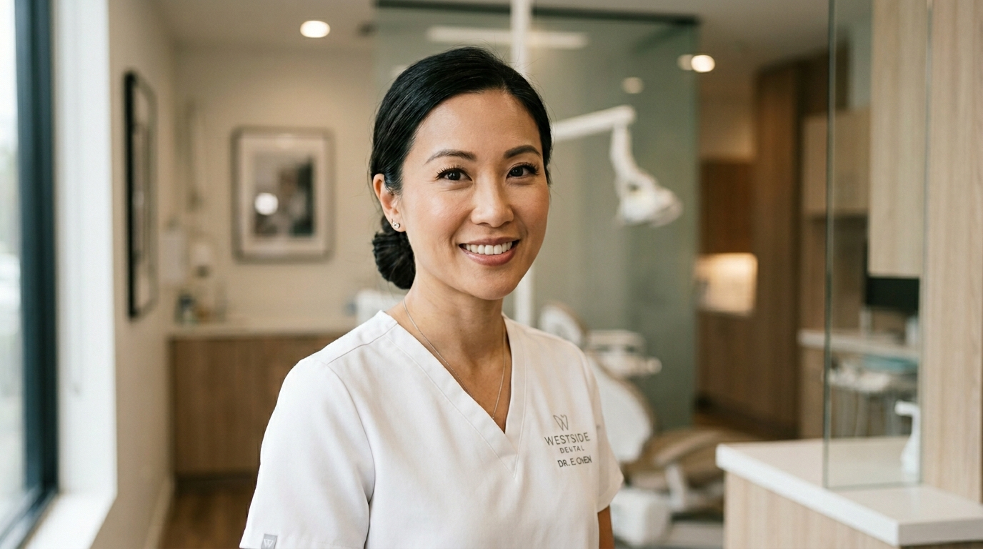 Dr. Sarah Chen, BrightSmile Dental — LEADR client testimonial